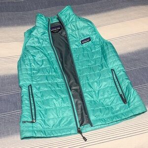 Patagonia Women’s Teal Nano Puff Vest